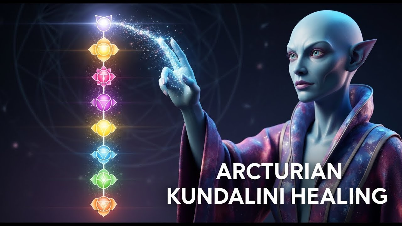 Arcturian Healing Frequency 🌌 Light Codes for DNA Awakening 🔮 Soul ...