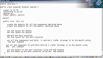 [T] CBOP3203 Tutorial 4: Applet & GUI Part 5