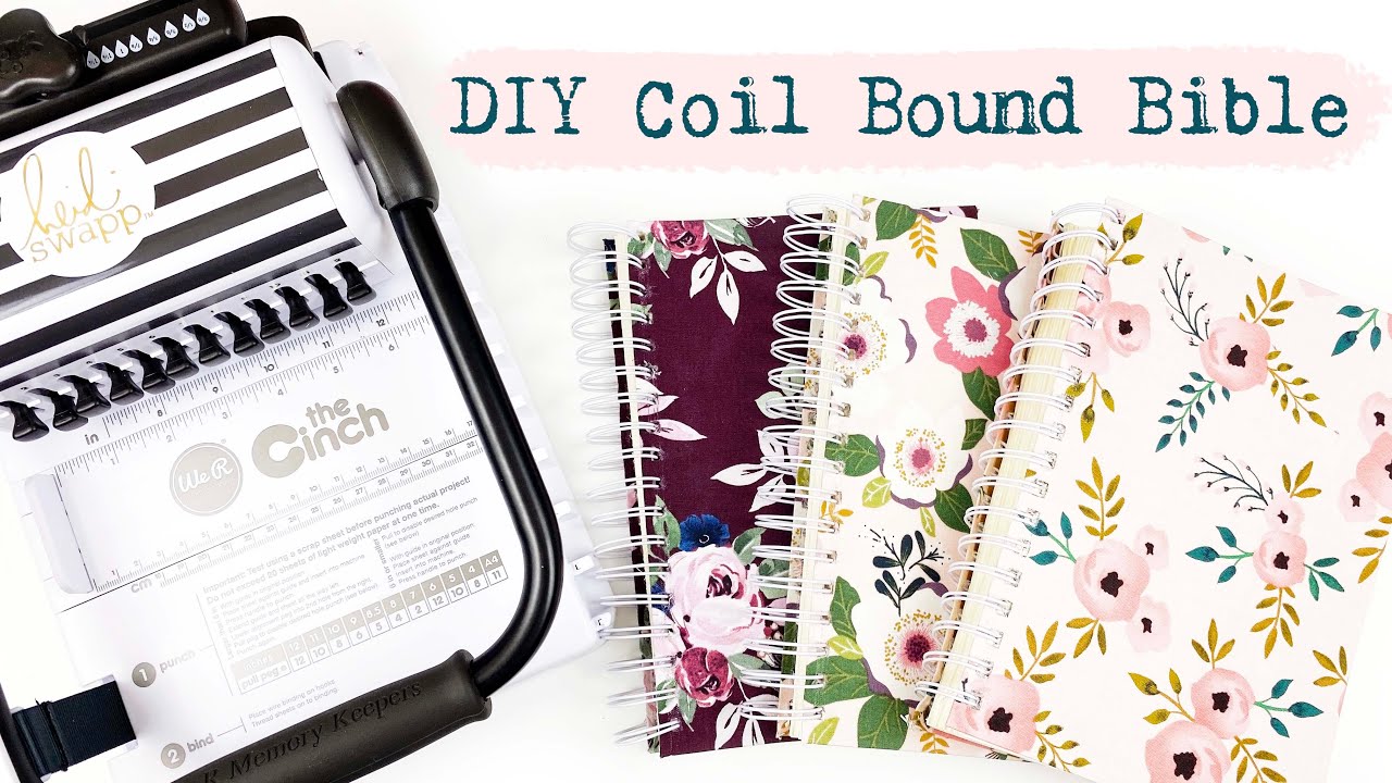 DIY Coil Bound Bible