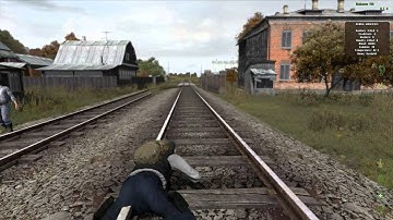 Arma 2 DayZ Mod - SP Playthrough - Ep.2: Introducing Myself to the Locals