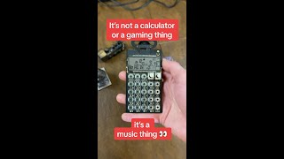 It’s not a calculator or a gaming thing, it’s a music thing 👀 #shorts