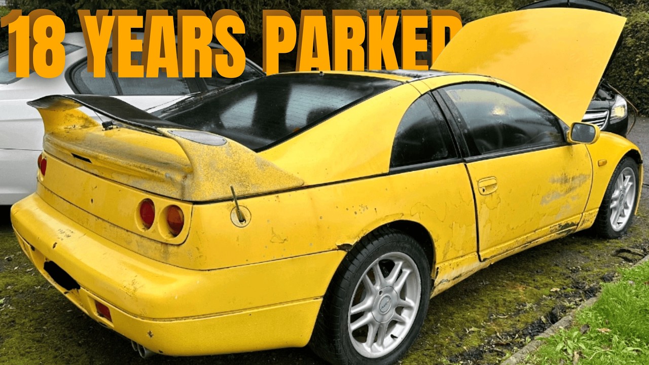 ABANDONED 1990 TWIN-TURBO MANUAL 300zx - Will It RUN & DRIVE?
