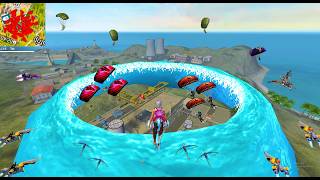 NEW BLUE ZONE 🌊 99%Headshot Rate ⚡| Solo Vs Squad Full Gameplay | intel i9 🖥 Freefire screenshot 2