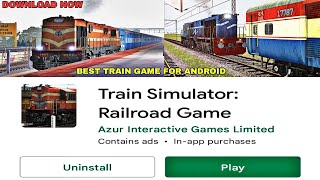 #NEW INDIAN TRAIN SIMULATOR: RAILROAD GAME FOR ANDROID WITH BEST GRAPHIC | BEST TRAIN GAME FOR PHONE screenshot 5