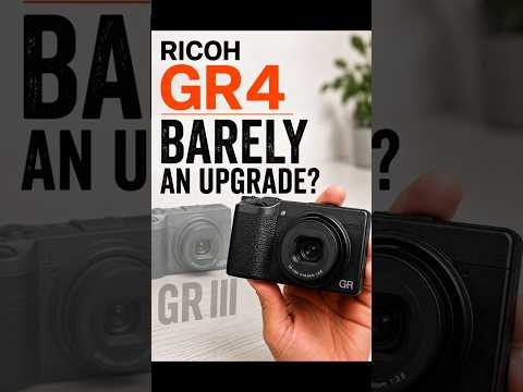 Ricoh GRIV. Is It Enough Of An Upgrade From The GRIII?