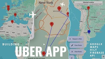 🗺️📌 Build Uber Clone App - Google Maps + Firebase + Hilt + API + MVVM