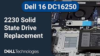 Dell 16 DC16250 | How to replace the 2230 solid state drive (SSD)
