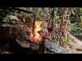 Make Hot And Cold Shower System In The Jungle, Survival Instinct, Wilderness Alone (ep118)