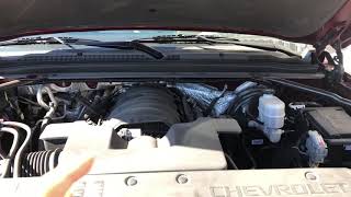 Chevrolet Tahoe – Coolant reservoir location