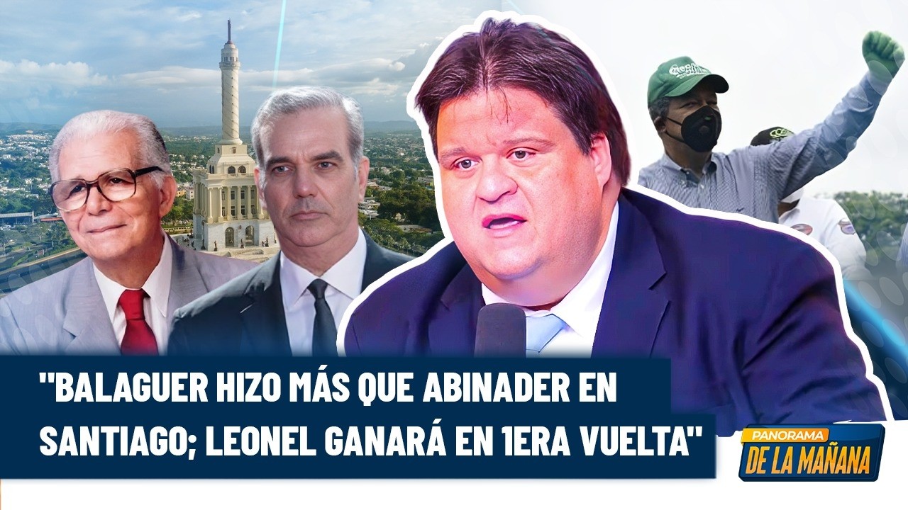 Raul Martínez desmiente Abinader haya hecho más Santiago; denuncia pensiones y casos en la justicia