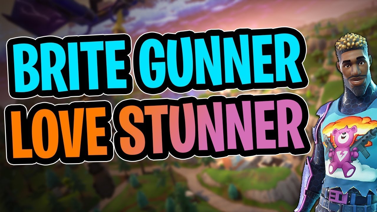 THE LOVE STUNNER - Brite Gunner Gameplay - Fortnite
