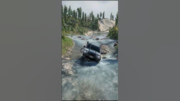 Waterfall Crawl - New Snowrunner Mod Map #gaming #snowrunner #offroad #mods
