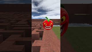 Can Zoey hunter escape from Psycho tomato In Gmod Part 112🤯#shorts #gmodshorts #gamingshorts