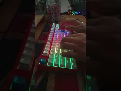 캐러벨87/우뚜게황/닌자87ABS키캡