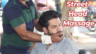 Head massage, hair massage, shoulder, back, Neck massage for full Relaxation  I Master Anil Barber I