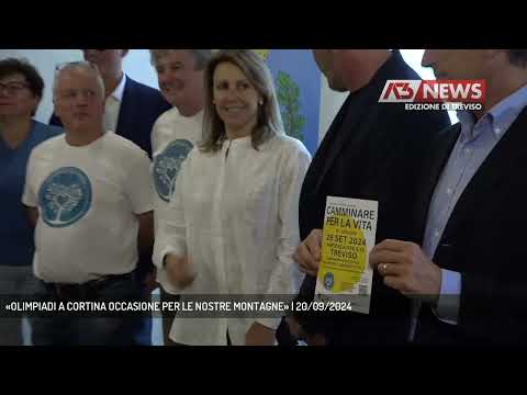 «OLIMPIADI A CORTINA OCCASIONE PER LE NOSTRE MONTAGNE» | 20/09/2024