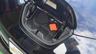 First time plugging in a Nissan Leaf