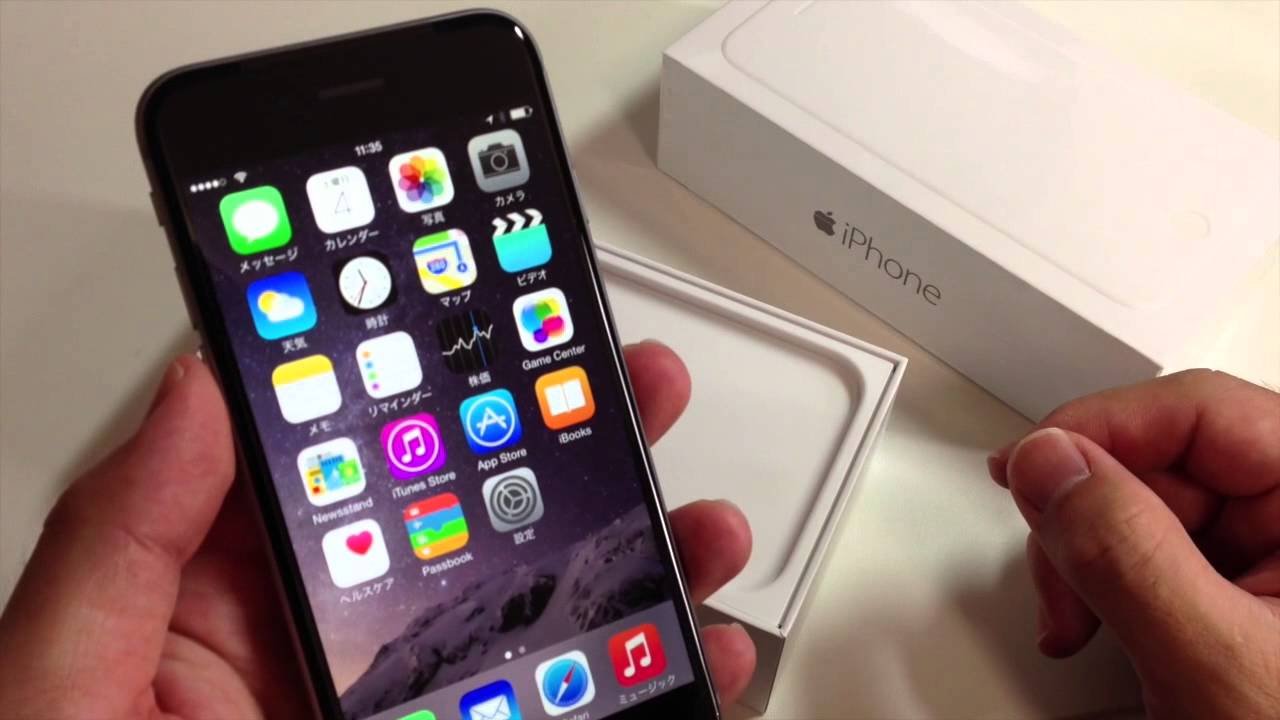 Simフリーsprint版 Iphone 6 128gb スペースグレイを開封してみた Youtube