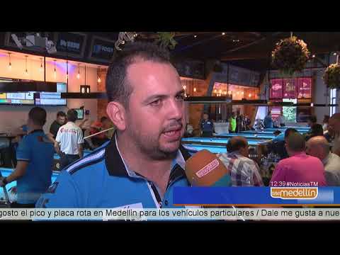 Comenzó la edición número 15 del Torneo de Billar Feria de las Flores [Noticias] - Telemedellín