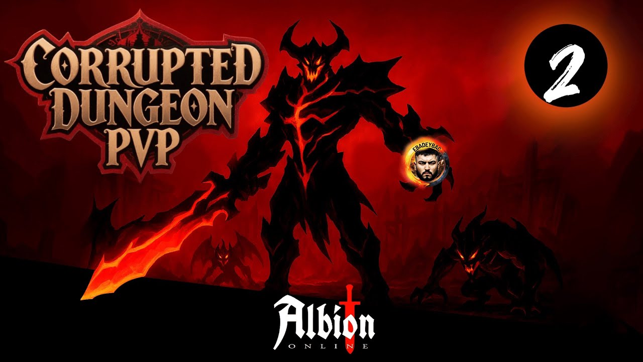 Albion Online Corrupted Dungeon PvP #2 (Quarter Staff)