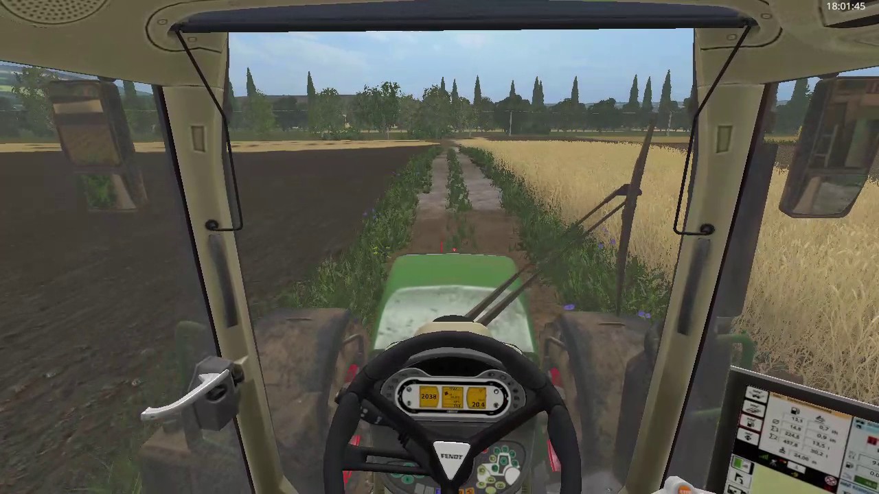 fendt 724 + tebbe compost voeren