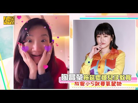 陶晶瑩拖延症被兒子教育　放鳥小S就要氣鼠她