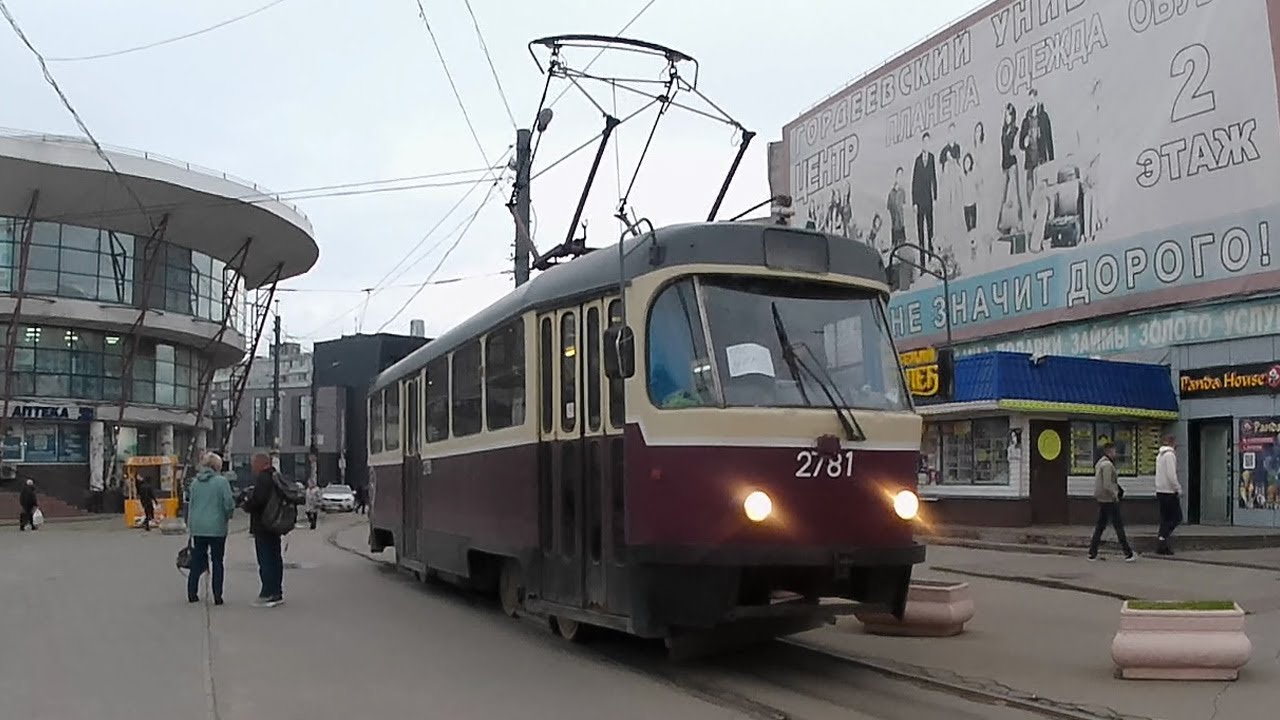 Нижний Новгород. Трамвай Татра-3 2781 маршрута №6. 30 апреля 2023 - YouTube