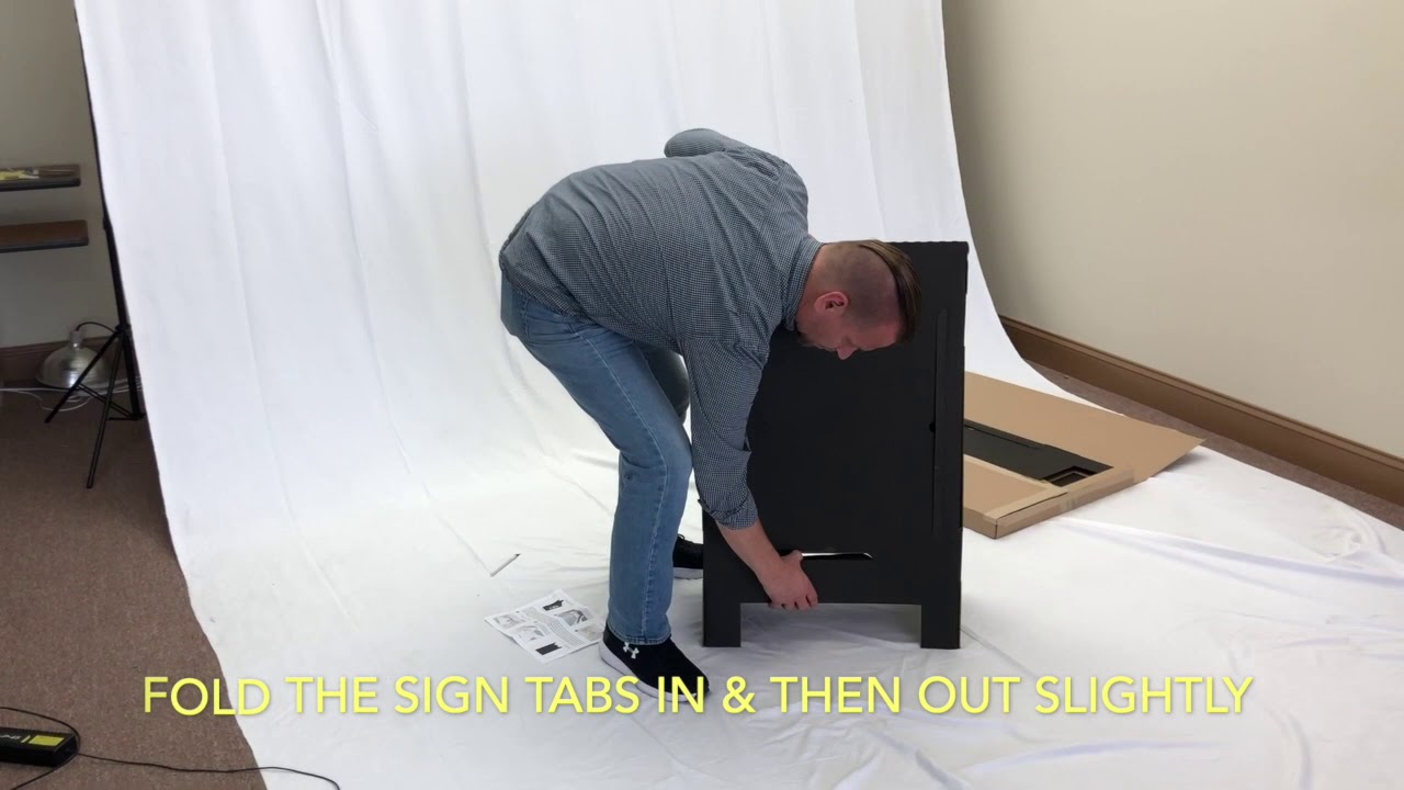 CoraSign A-Frame Sign Holder