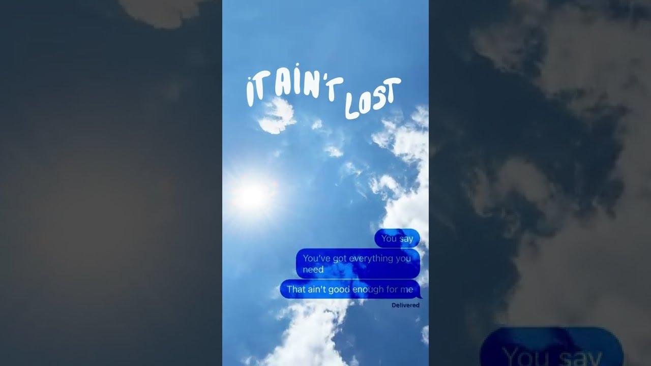 在 YouTube 上觀看「Silvertwin - It Ain't Lost (Lyric Visual)」