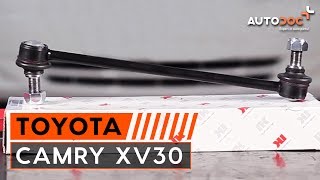 Video pamācības par Toyota Camry XV40 apkope