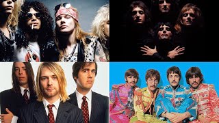 Top 100 Greatest Rock Bands Of All Time - popular rock songs 2000s