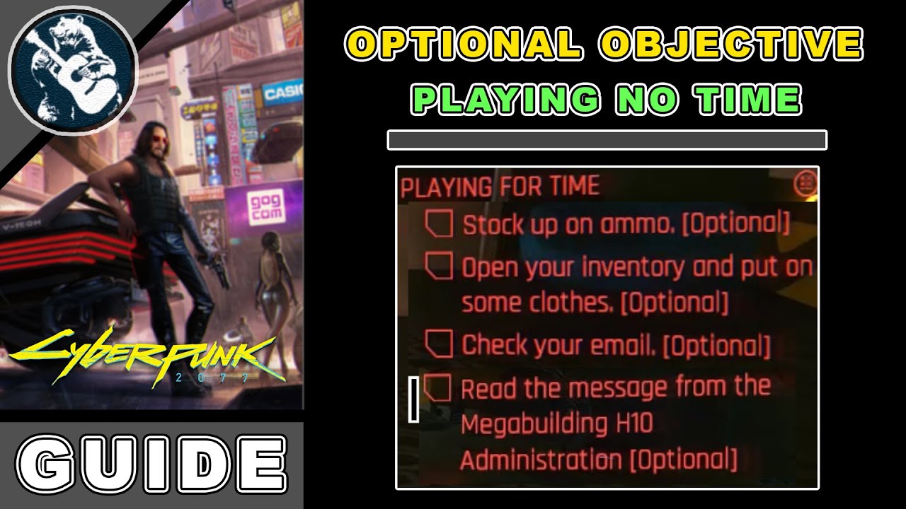 All Optional Activities in Cyberpunk 2077 Playing for Time