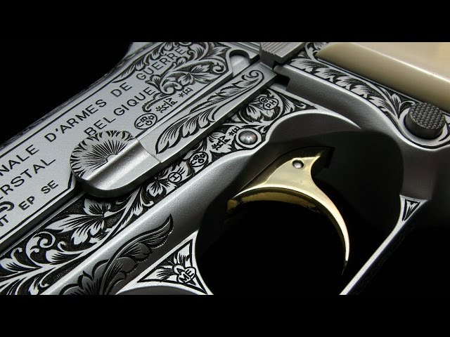 BROWNING HI-POWER M1935 MILITARY ( A Engrave Version) - YouTube