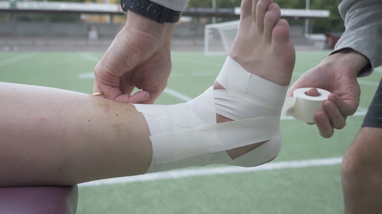 Ankle Tape YouTube