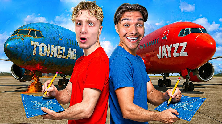 Celui qui Construit le Meilleur AVION Gagne ! (ft. Toinelag)