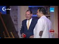 الديهي يضع ختم أهل الشر علي كاريكاتير الإخوان وإيران تحالف الذئاب 