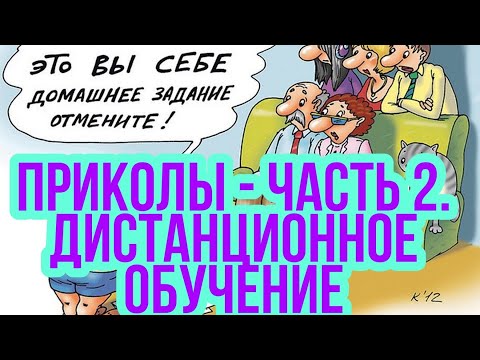 Приколы. В России дистанционное обучение. Часть 2. Реакция родителей.
