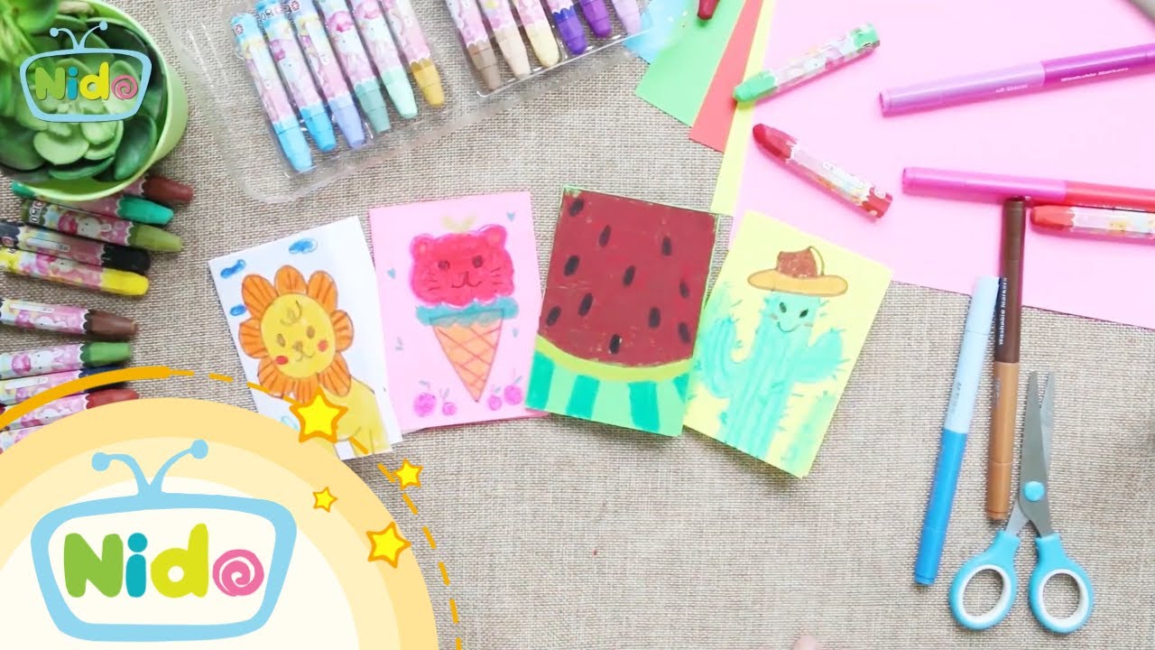 Hướng Dẫn Làm Quyển Sách Mini - Dạy Làm Thủ Công Cho Bé | Báo Nhi Đồng