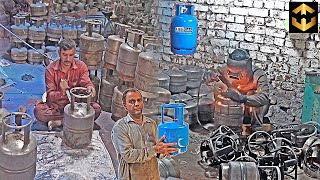 How LPG Gas Cylinder are made in Factory with Amazing Process