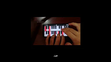 Piano On Android پیانو نوازی با اندروید آهنگ مسافر مجید خراطها 