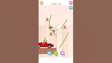 《Mr Bounce》Level 178 replace the flat tire #walkthrough
