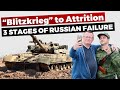 &quot;Blitzkrieg&quot; to Attrition: 3 Stages of Russian Failure