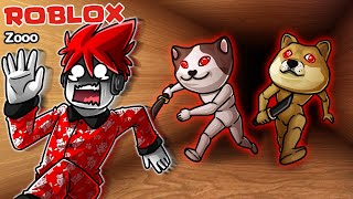 Roblox : Zooo 🦍 แก๊งสวนสัตว์หมาแมว อยากฆ่าคุณตาย !!!