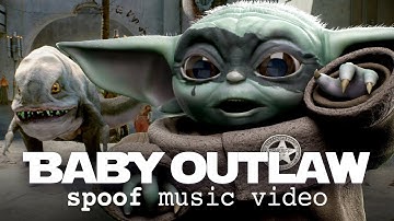 MUSIC VIDEO spoof made by 1 dude - Starring Grogu the Mandalorian & a gangster Blurrg!!