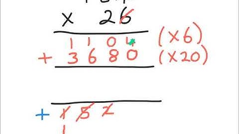 20 Long Multiplication