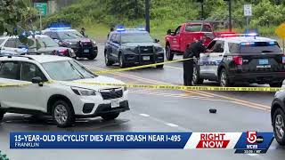 Boy, 15, dies after being struck by car in Franklin