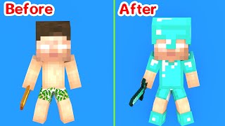 Monster School : Baby Herobrine Before and After - Minecraft Animation