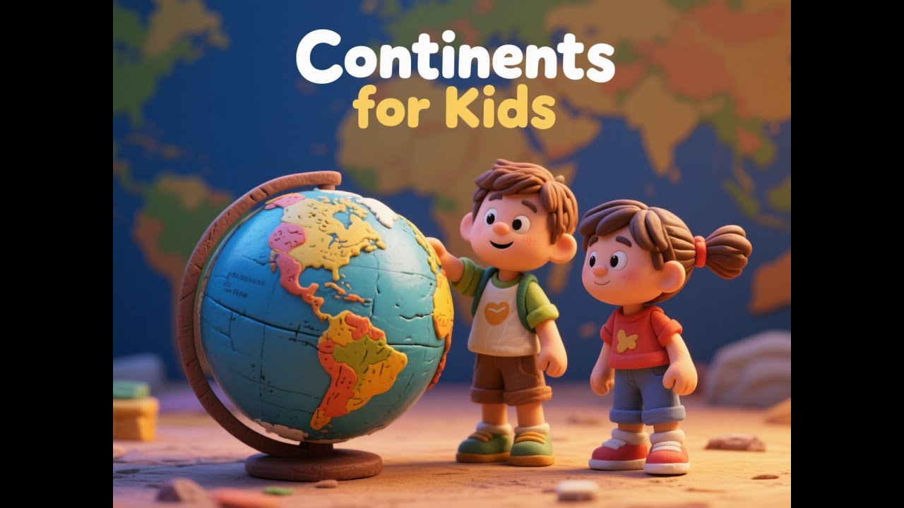 Continents For Kids | Continent Facts | Continents | Continents For Kids | World Geography For Kids