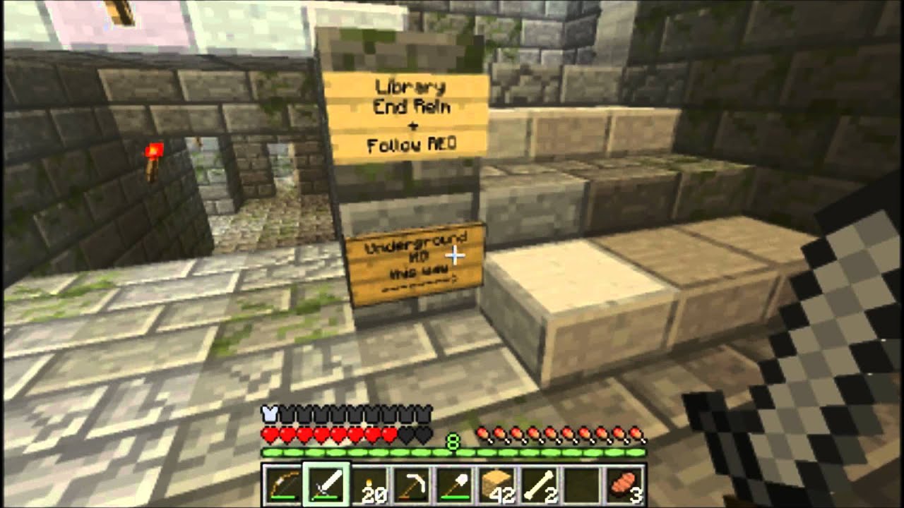 Minecraft Spawn directly above Stronghold YouTube