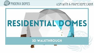 Step Inside the Future of Dome Living | 3D Residential Dome Walkthrough
